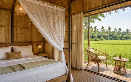 Eco Lodge bedroom